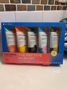 The Fav Five Mask Kit - Assorted Color Set (5-Pack)